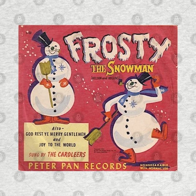 FROSTY SNOWMAN RETRO DESIGN! by SquishyTees Galore!